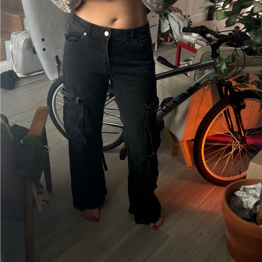 Zara Charcoal Trousers